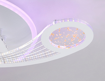 Люстра потолочная Ambrella ACRYLICA Original FA4475 66Вт 3 лампочек LED