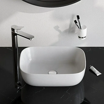 Раковина накладная AM-PM Func M8FWCC10450WG 45,5х33см