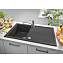 Мойка кухонная GROHE K400 31640AT0 86х50см серый гранит