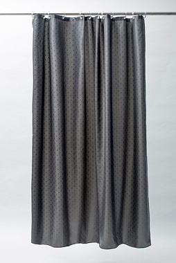 Шторка для ванной IDDIS Basic B35P218i11 180х180см серый