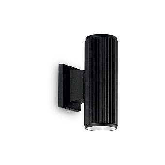 Светильник фасадный IDEAL LUX BASE 129433 28Вт IP44 GU10 чёрный