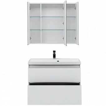 Мебель для ванной AQUANET Гласс 240467 белый
