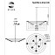 Светильник потолочный ST Luce VICO SL6504.302.08 40Вт LED