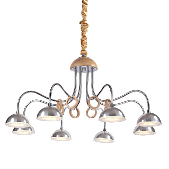 Люстра подвесная Lucia Tucci NATURA 064.8 40Вт 8 лампочек LED