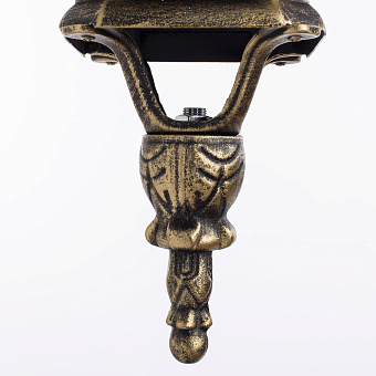Светильник фасадный Arte Lamp ATLANTA A1042AL-1BN 75Вт IP23 E27 золотой/чёрный