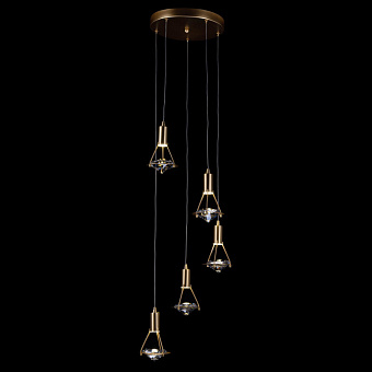 Люстра подвесная De Markt Ауксис 8 722012405 22,5Вт 1 лампочек LED