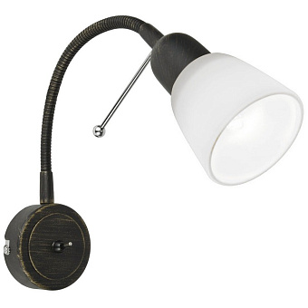 Спот Arte Lamp LETTURA A7009AP-1BR 40Вт 1 лампа E14