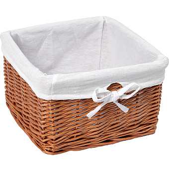 Корзина для белья WASSERKRAFT DINKEL WB-580-M плетёная 16,2л