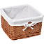 Корзина для белья WASSERKRAFT DINKEL WB-580-M плетёная 16,2л