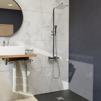 Душевая система RGW Shower Panels 21140122-01 SP-22 хром