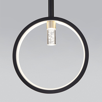 Светильник подвесной Eurosvet Verge 90249/3 черный 56Вт LED