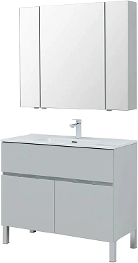 Мебель для ванной AQUANET Алвита New 273990 серый