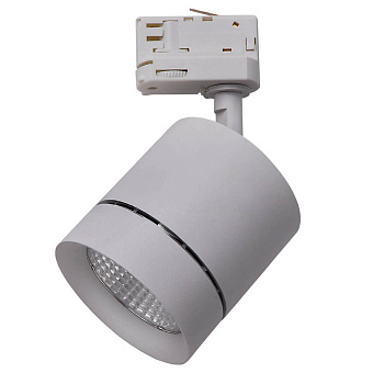 Трековый светильник Lightstar Canno Led 301594 15Вт LED серый для трёхфазного трека