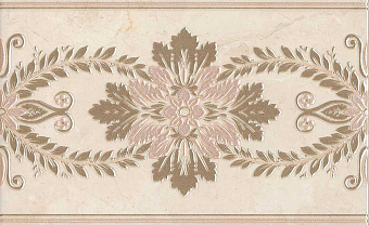 Декор KERAMA MARAZZI Мармион MLD\A04\6241 бежевый 25х40см 1кв.м.