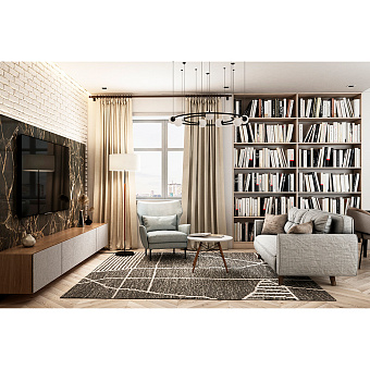 Светильник подвесной Loft It Infinite 10155/1100 Black 320Вт G9