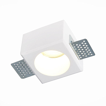 Светильник точечный встраиваемый ST Luce ST252–254 GYPSUM ST252.508.01 50Вт GU10