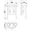 Бра Stilfort Frostyle 2155/11/02W 80Вт E14