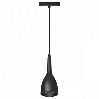 Трековый светильник Novotech SHINO 358551 12Вт LED чёрный для однофазного трека