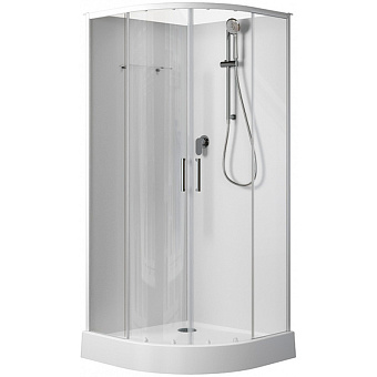 Душевая кабина AQUANET Passion EVO 281961 80х80х202см стекло прозрачное