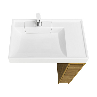 Тумба под раковину напольная Акватон Лондри 1A267101LHDR0 49,6х18х88,2см