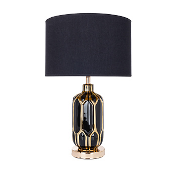 Настольная лампа Arte Lamp REVATI A4016LT-1BK 40Вт E27