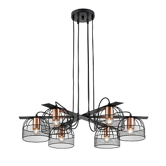 Люстра подвесная Vele Luce Modello VL6452P06 360Вт 6 лампочек E27