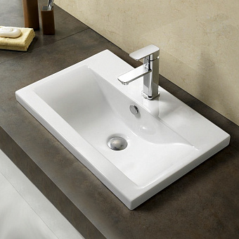 Раковина столешница MELANA 9393 (S75)-805 75х40см