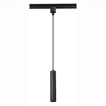 Трековый светильник ST Luce ST151.406.01 5Вт GU10 чёрный для однофазного трека