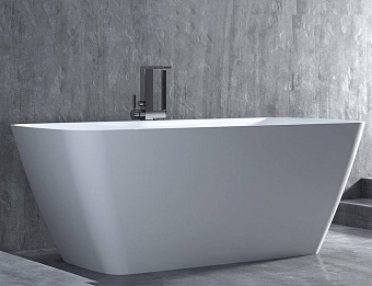 Ванна каменная SALINI AGATHA 100221MRH S-Stone матовая 180х81см отдельностоящая