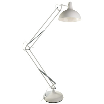 Торшер Arte Lamp GOLIATH A2487PN-1WH 60Вт E27