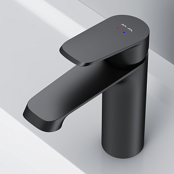 Смеситель для раковины AM-PM Func F8F02122 чёрный