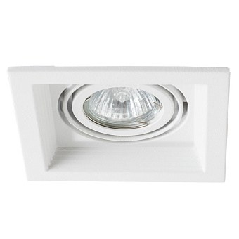 Светильник точечный встраиваемый Arte Lamp CANIS A6661PL-1WH 50Вт GU10
