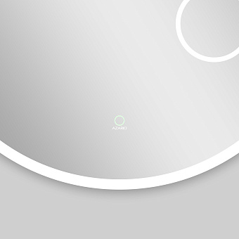 Зеркало Azario AZ-Z-006ALM 80х80см с подсветкой