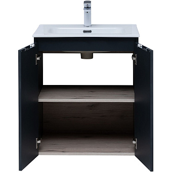 Тумба под раковину подвесная AQUANET Алвита New 277523 46х60х68,4см