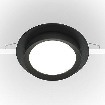 Светильник точечный встраиваемый Maytoni Hoop DL086-GX53-RD-B 15Вт GX53