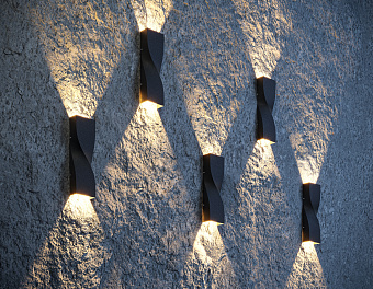 Светильник настенный Maytoni Twist O040WL-L11B3K 11Вт LED