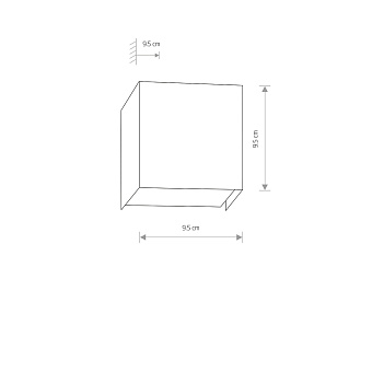 Светильник настенный Nowodvorski Cube 5267 35Вт G9