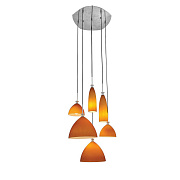Люстра подвесная Lightstar Simple Light 810 810163 240Вт 6 лампочек E14