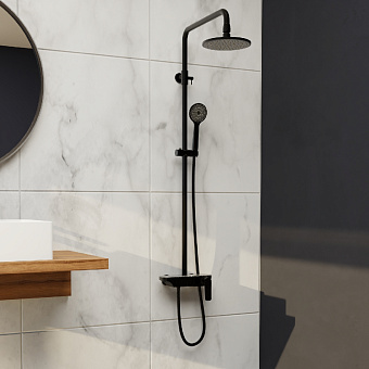 Душевая система RGW Shower Panels 51140133-04 SP-33B чёрный