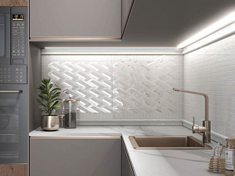 Плинтус KERAMA MARAZZI FMD016 белый 10х20см 0,52кв.м.