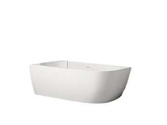 Ванна каменная SALINI SOFIA 102515GRH S-Sense глянцевая 170х85см пристенная