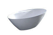 Ванна каменная SALINI DIVA 102221MRH S-Stone матовая 178х85,5см отдельностоящая