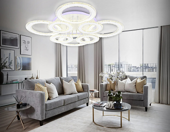 Люстра потолочная Ambrella ACRYLICA Original FA8854 208Вт 8 лампочек LED