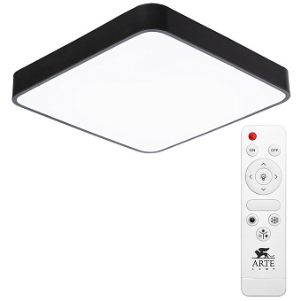 Светильник потолочный Arte Lamp SCENA A2663PL-1BK 55Вт LED