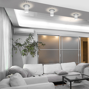 Светильник точечный накладной Elektrostandard a047685 DLS026 7Вт LED