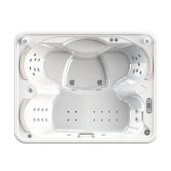 Мини бассейн СПА RADOMIR DeLuxe 1-30-0-0-4-053П 2140х1680х60см 0,7куб.м