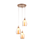 Светильник подвесной Eurosvet Cosmic 50085/3 золото 15Вт E14