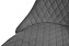 Барный стул AERO 43х49х97см велюр/сталь Dark Grey