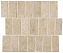 Керамическая мозаика Atlas Concord Италия Lims A3NF Beige Mosaico Spritz 32,3х29см 0,37кв.м.
