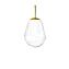 Плафон Nowodvorski Cameleon Pear S 8534 435х220мм прозрачный